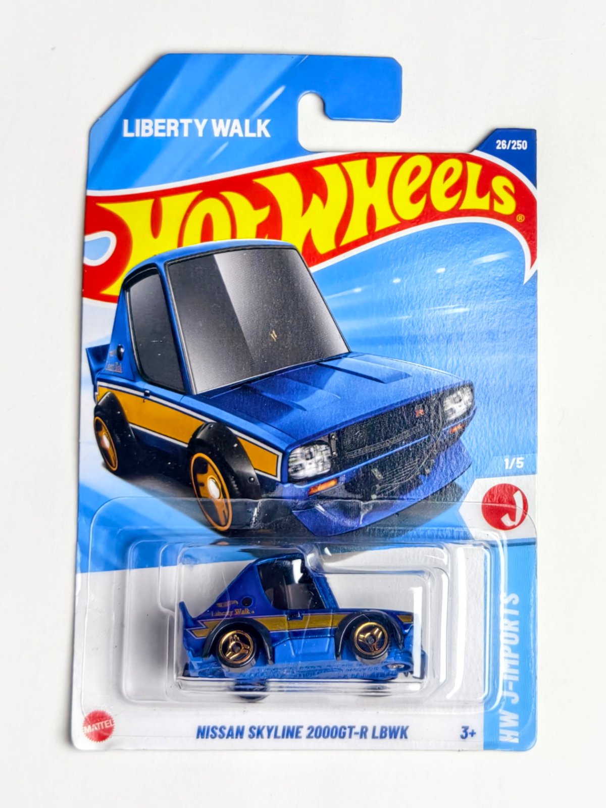 Nissan Skyline 2000GT-R LBWK Blue