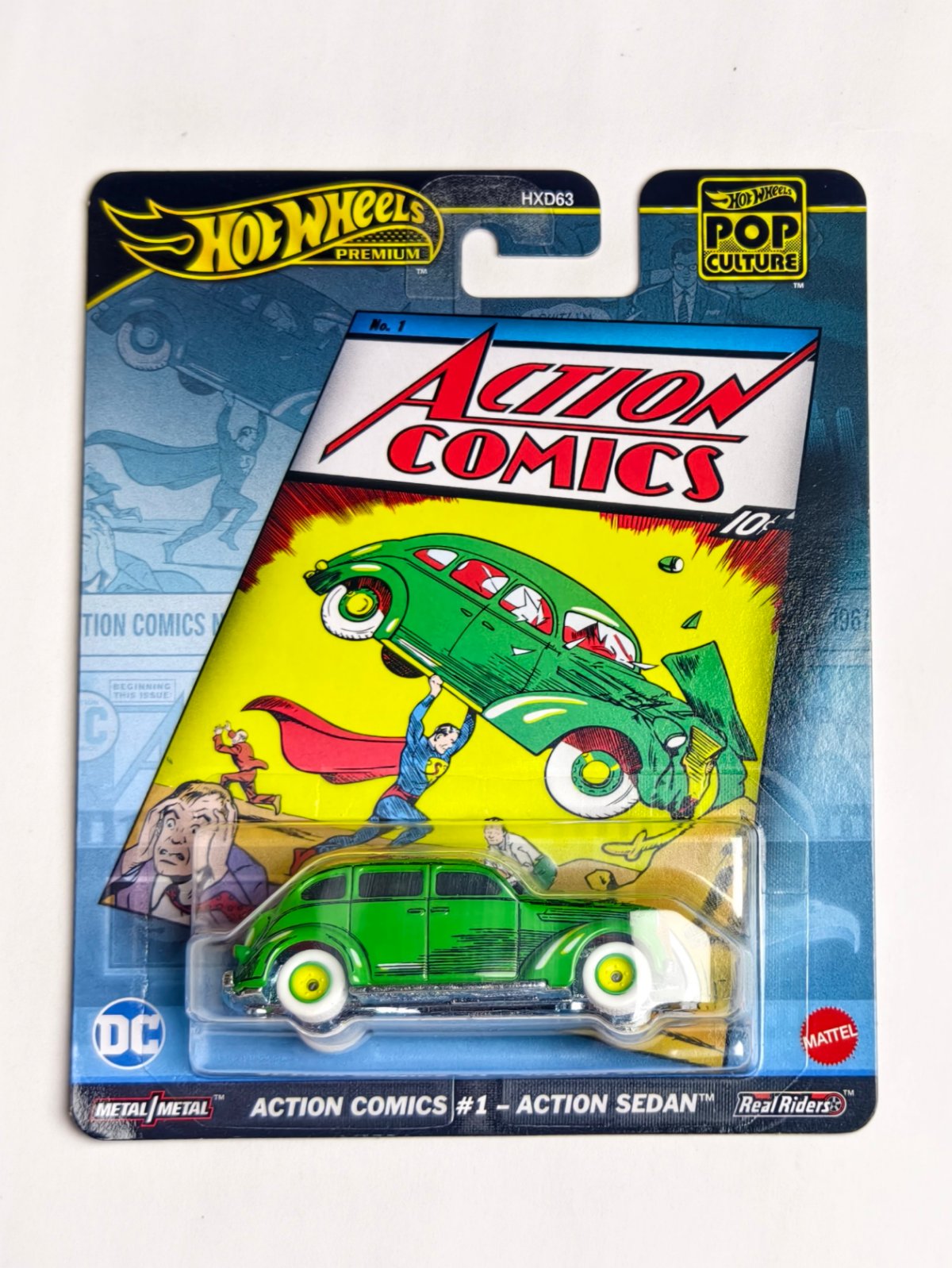 Superman Action Comics #1 - Action Sedan Pop Culture