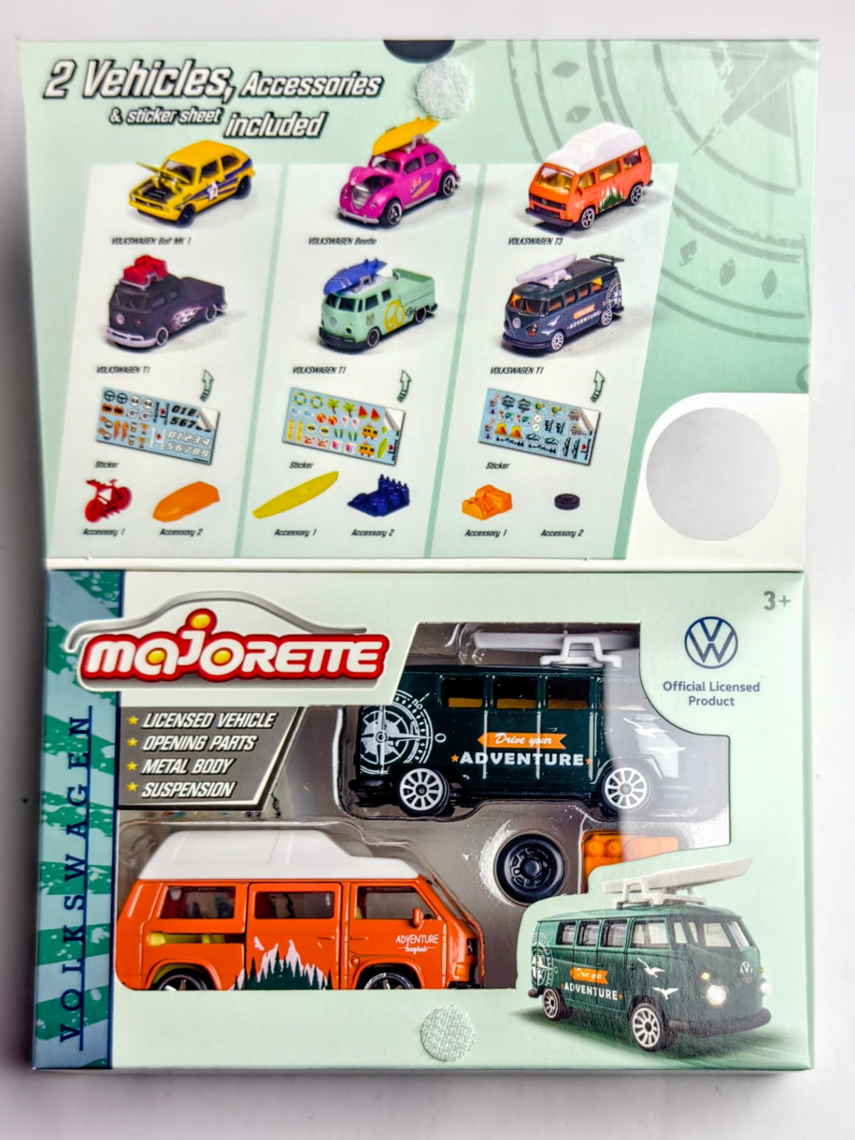 Volkswagen The Originals Double Pack 02 with accessories