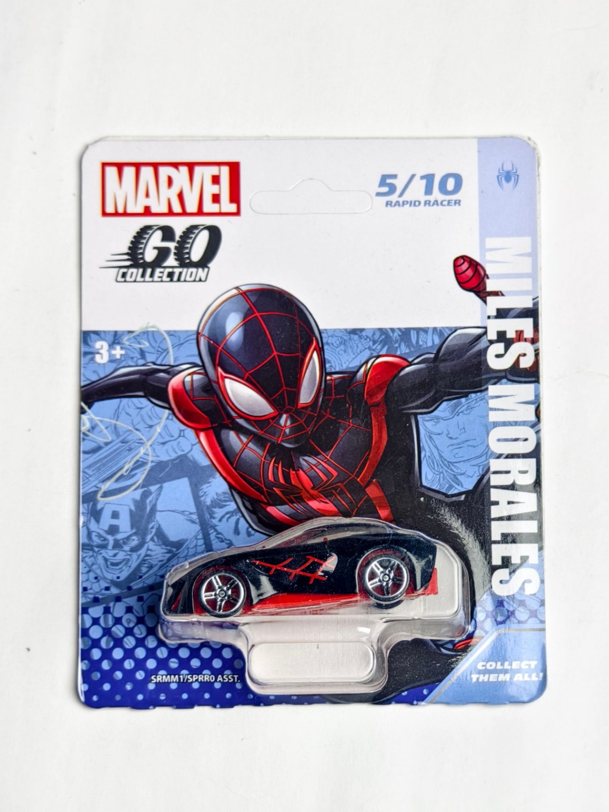 Spider-Man Miles Morales Rapid Racer 05/10 Marvel Go