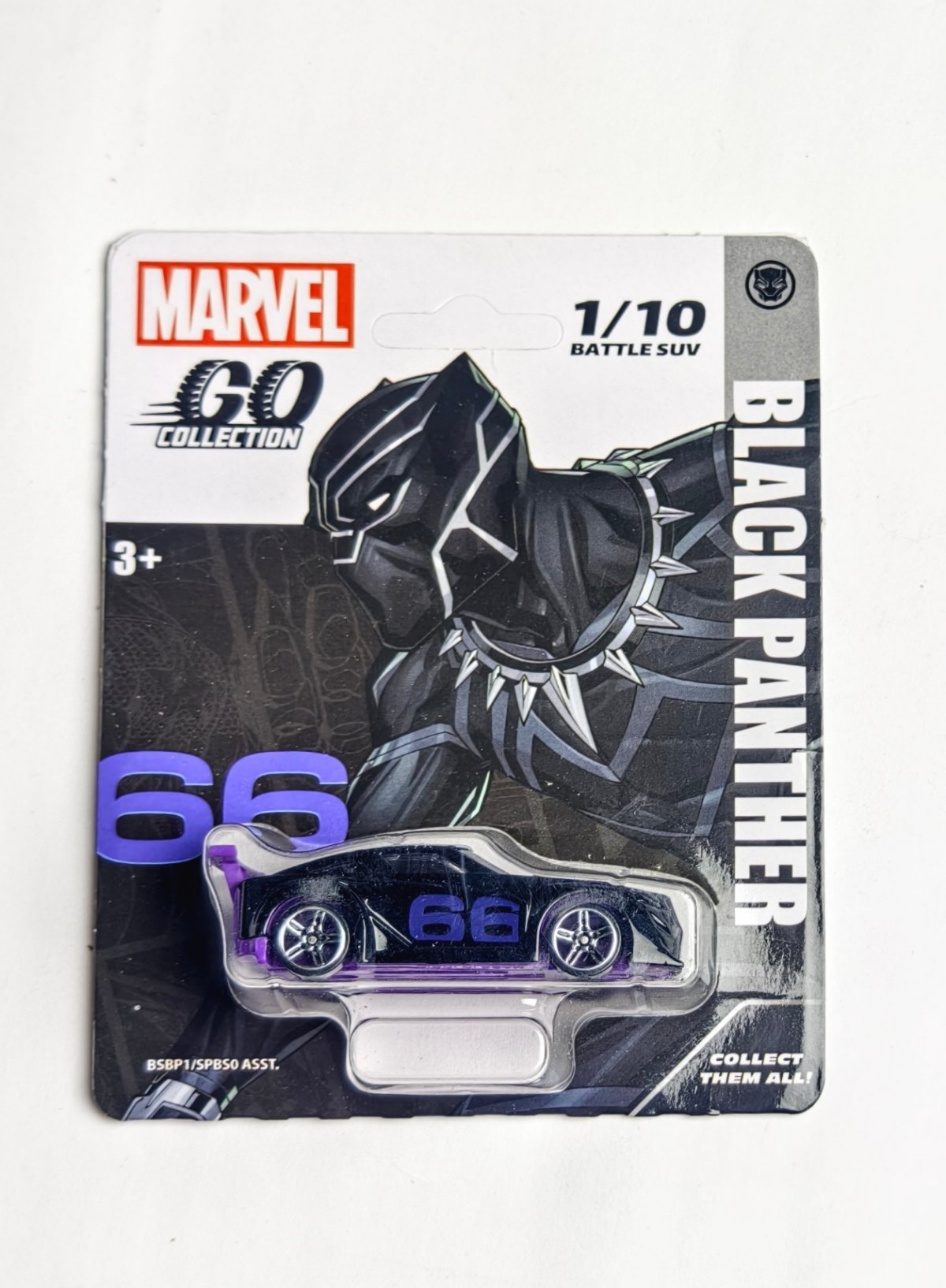 Black Panther Battle SUV 01/10 Marvel Go