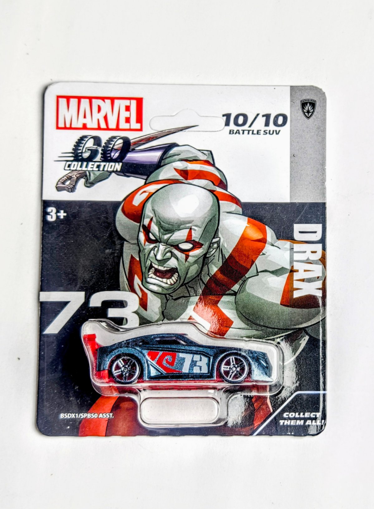 Drax Battle SUV 10/10 Marvel Go