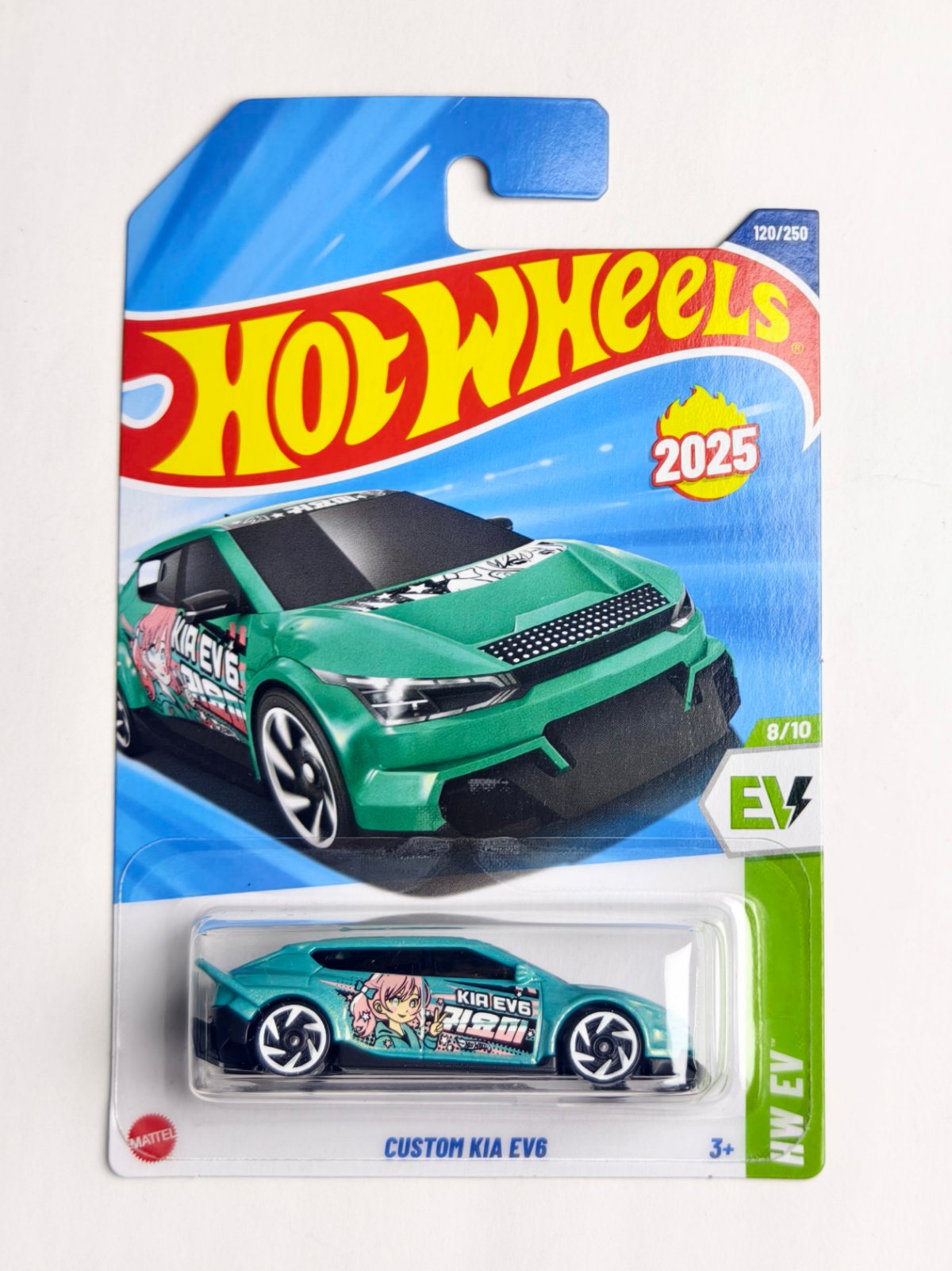 Custom Kia EV 6 Green