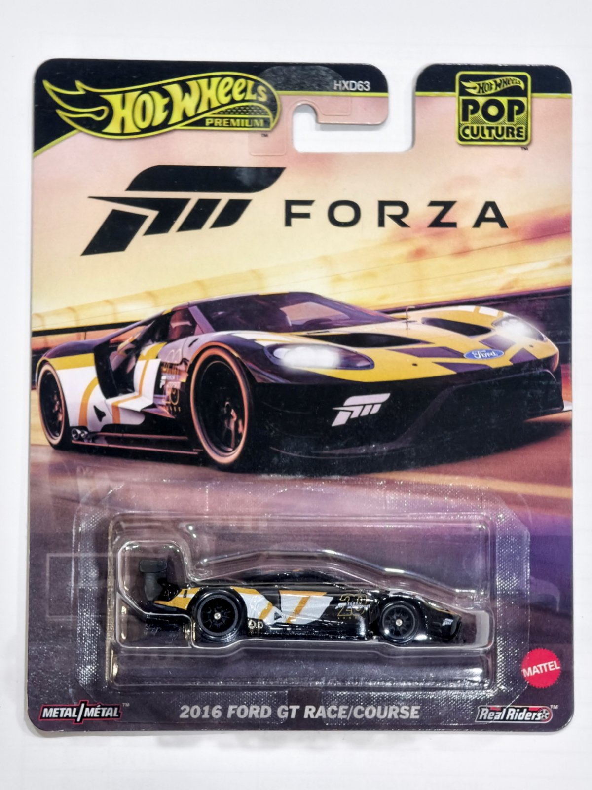 2016 Ford GT Race/Course Forza Hot Wheels Pop Culture