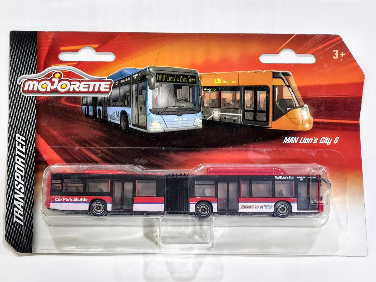 MAN Lion's City G Bus Red Transporter