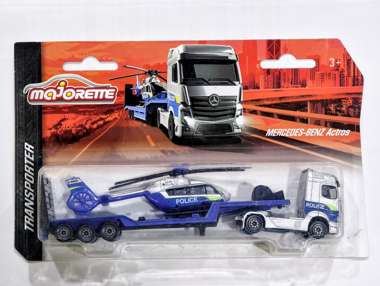 Mercedes-Benz Actros with Helicopter Transporter