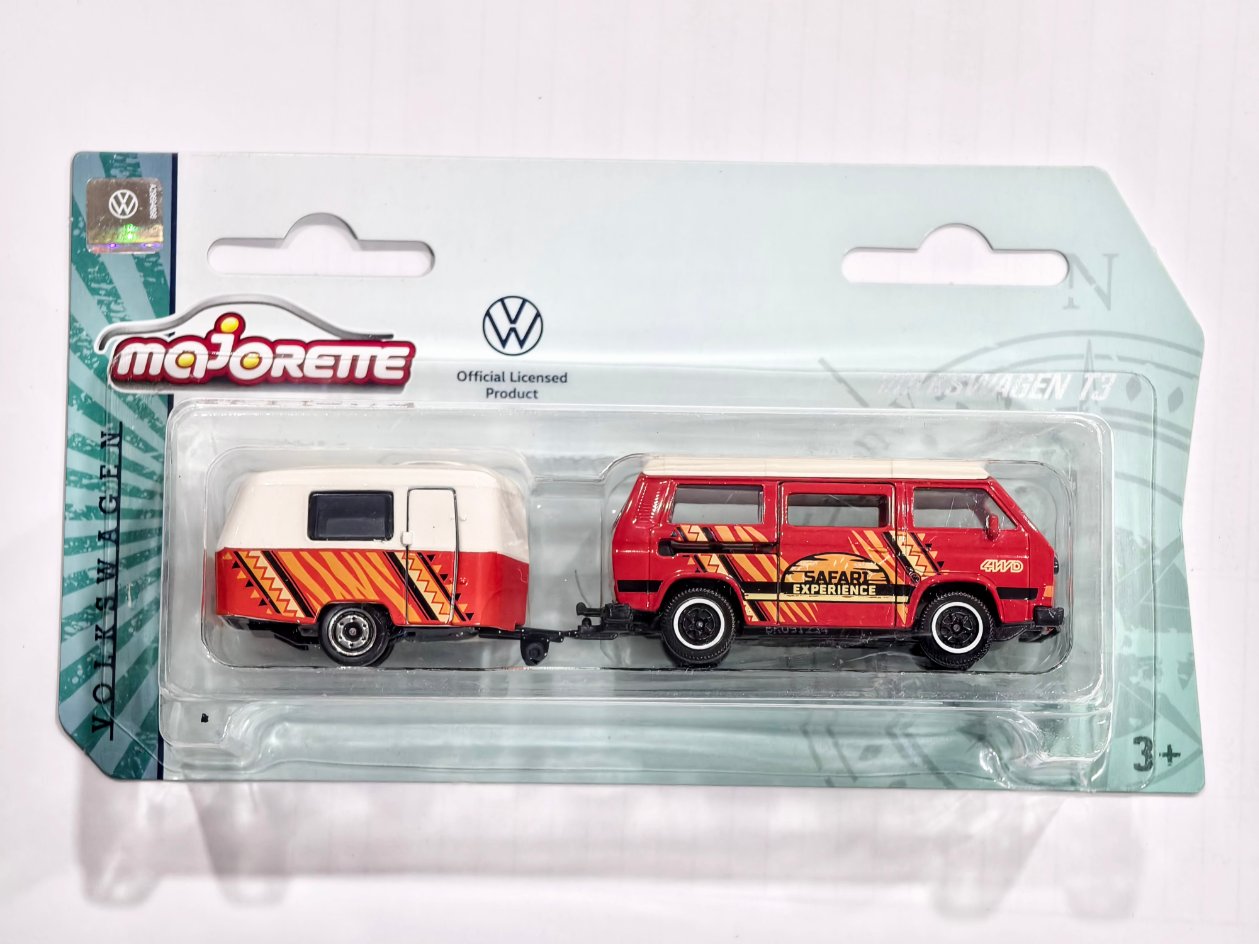 Volkswagen T3 Van with Trailer