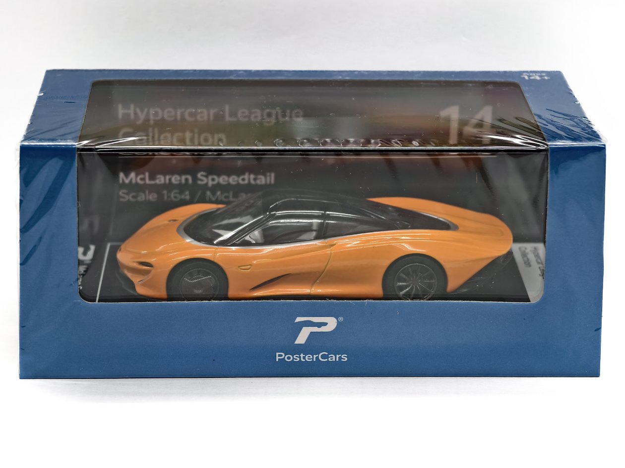 McLaren Speedtail (McLaren Orange) 1:64