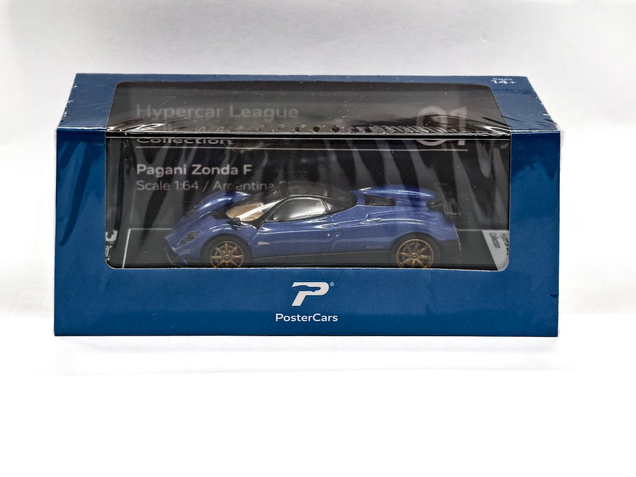 Pagani Zonda F (Argentina Blue) 1:64