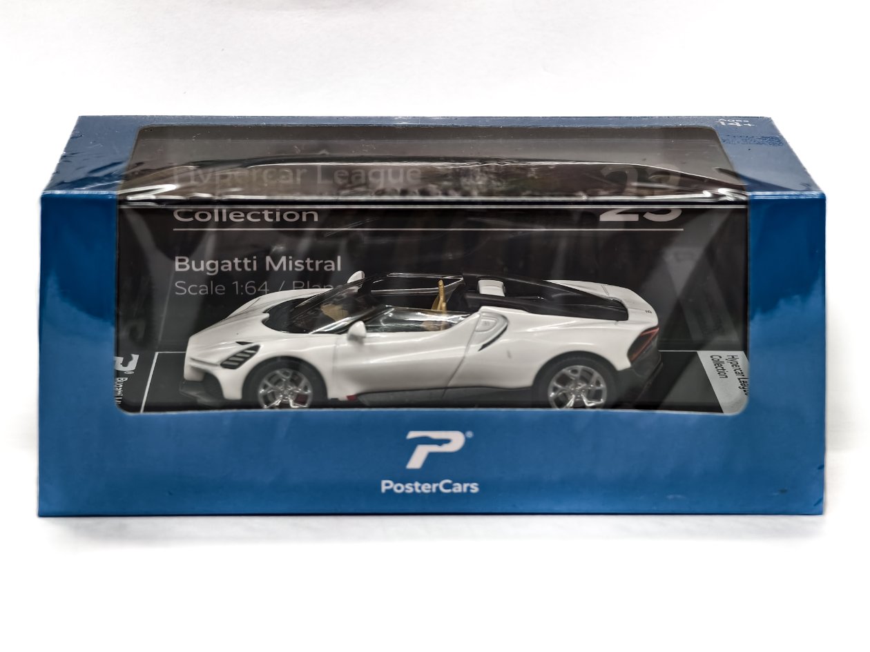Bugatti Mistral (Blanc - White) 1:64