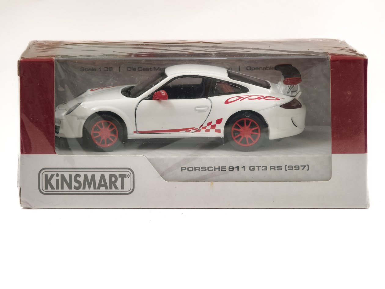 Porsche 911 GT3 RS (997) (White) 1:36