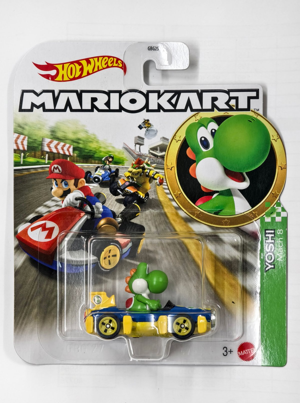 Yoshi - Mariokart Hot Wheels