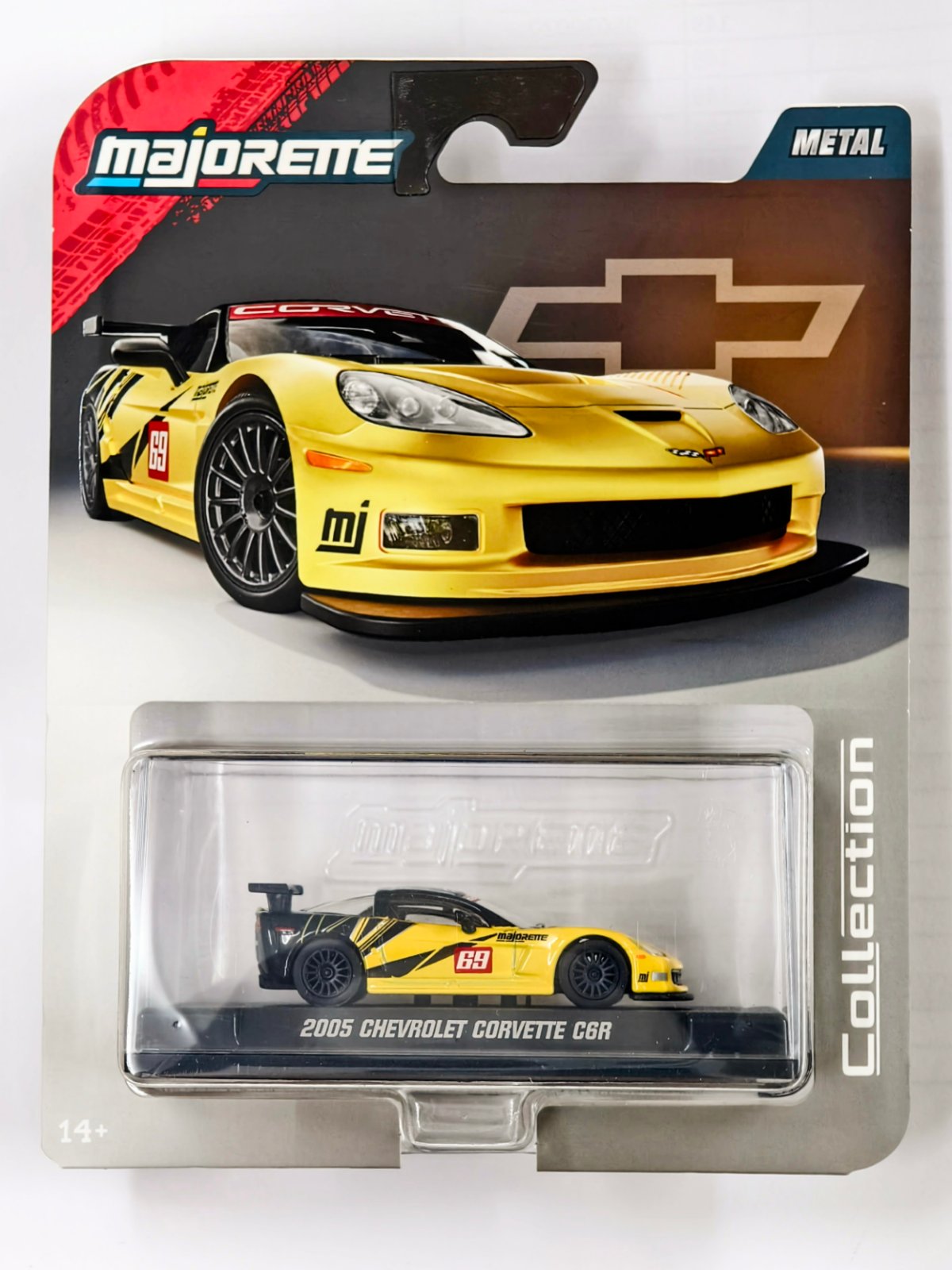 2005 Chevrolet Corvette C6R Majorette Collector Series