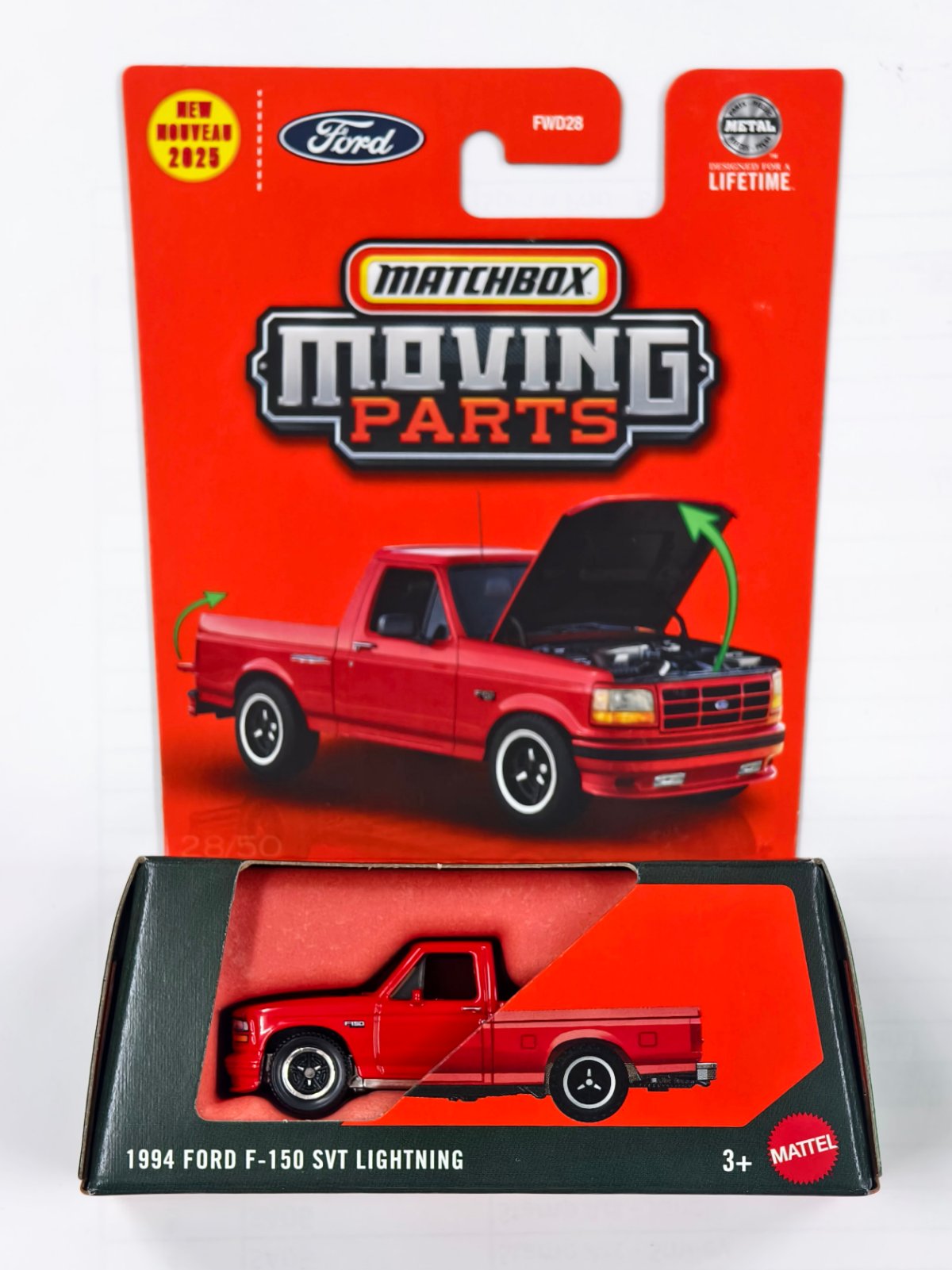 1994 Ford F-150 SVT Lightning Matchbox Moving Parts