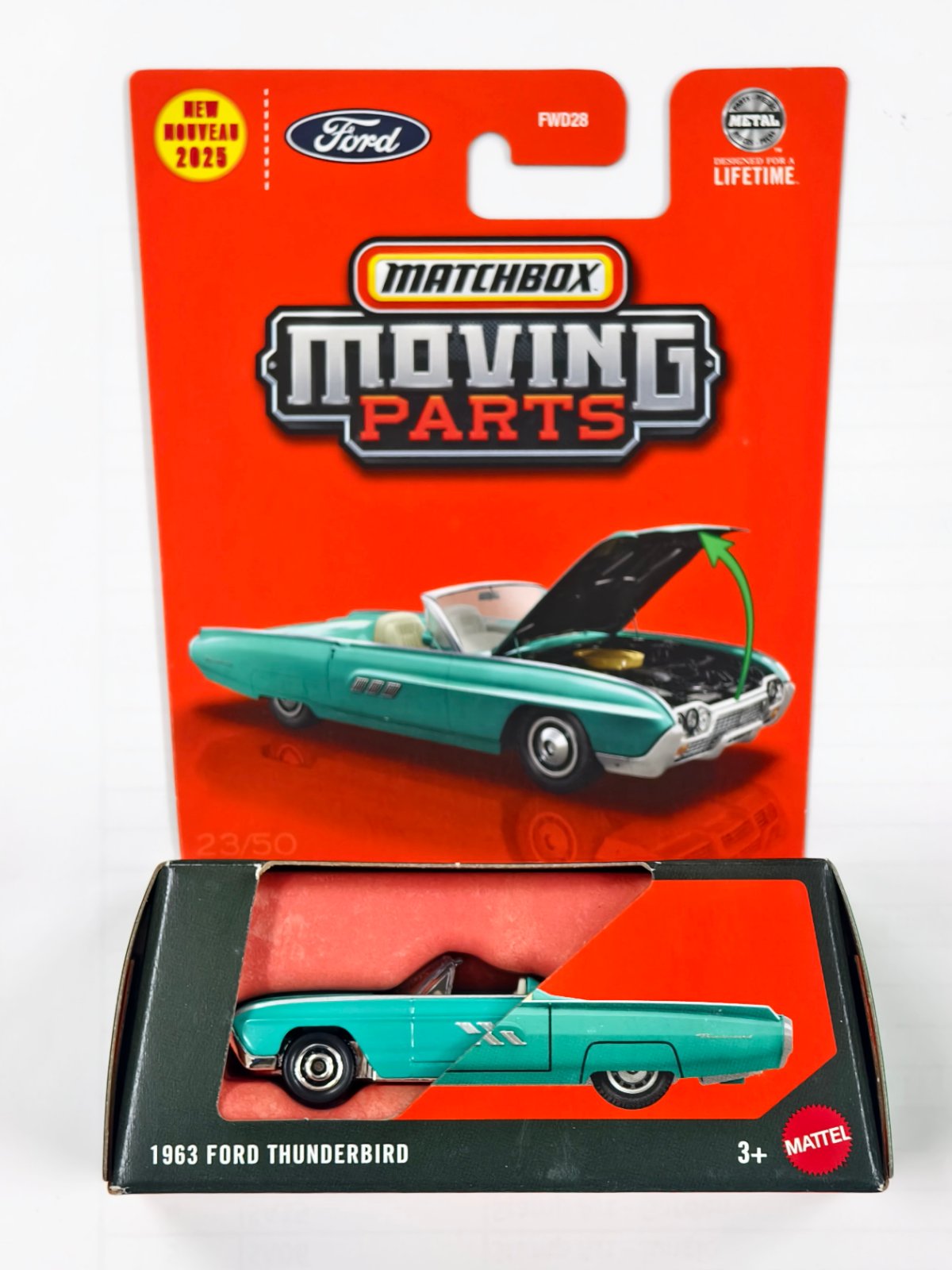 1963 Ford Thunderbird Matchbox Moving Parts