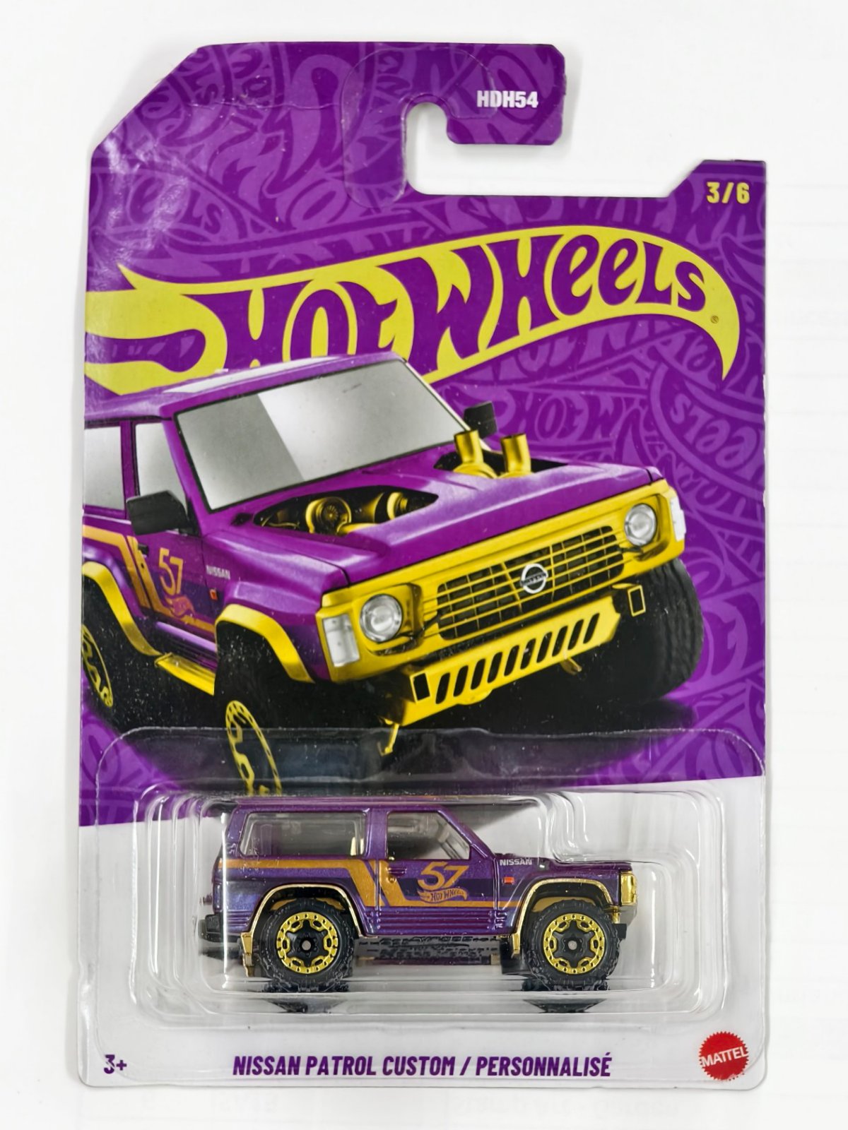 Nissan Patrol Custom 57th Anniversary Hot Wheels