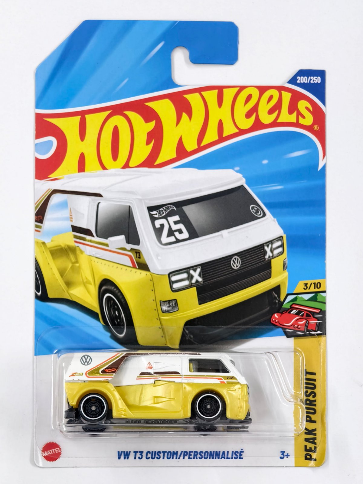 VW T3 Custom White Yellow