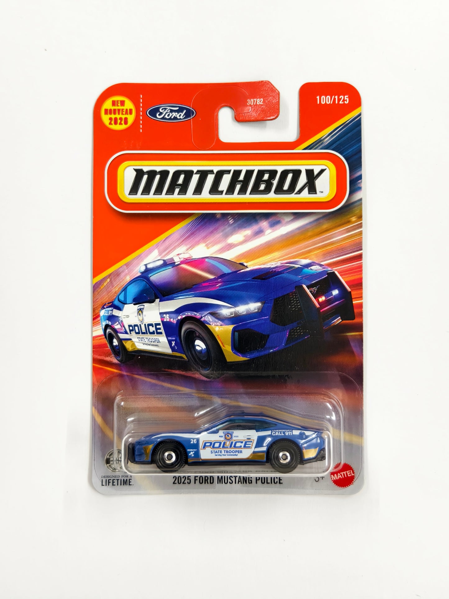 2025 Ford Mustang Police Blue
