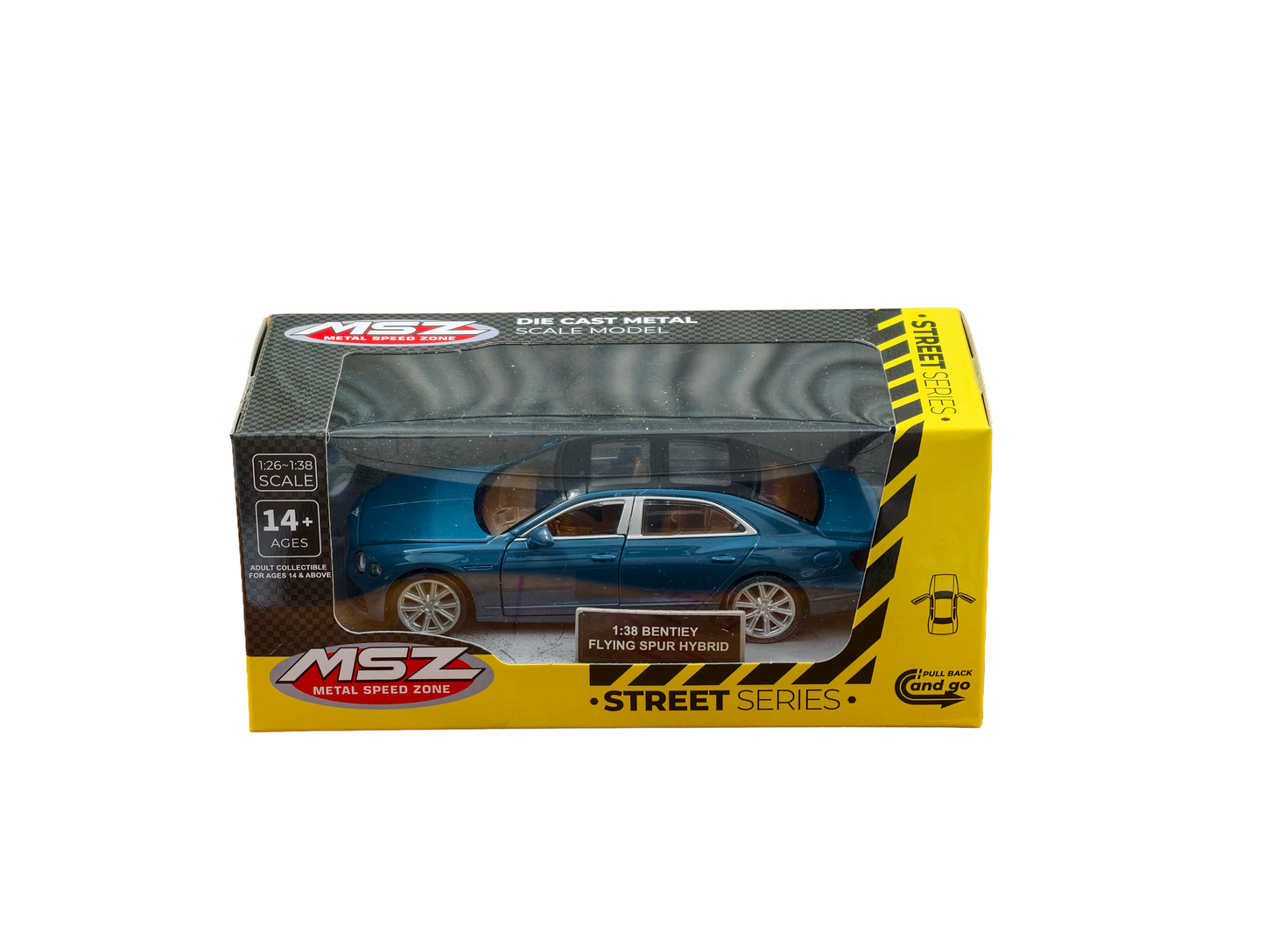 Bentley Flying Spur Hybrid Blue 1:38 MSZ
