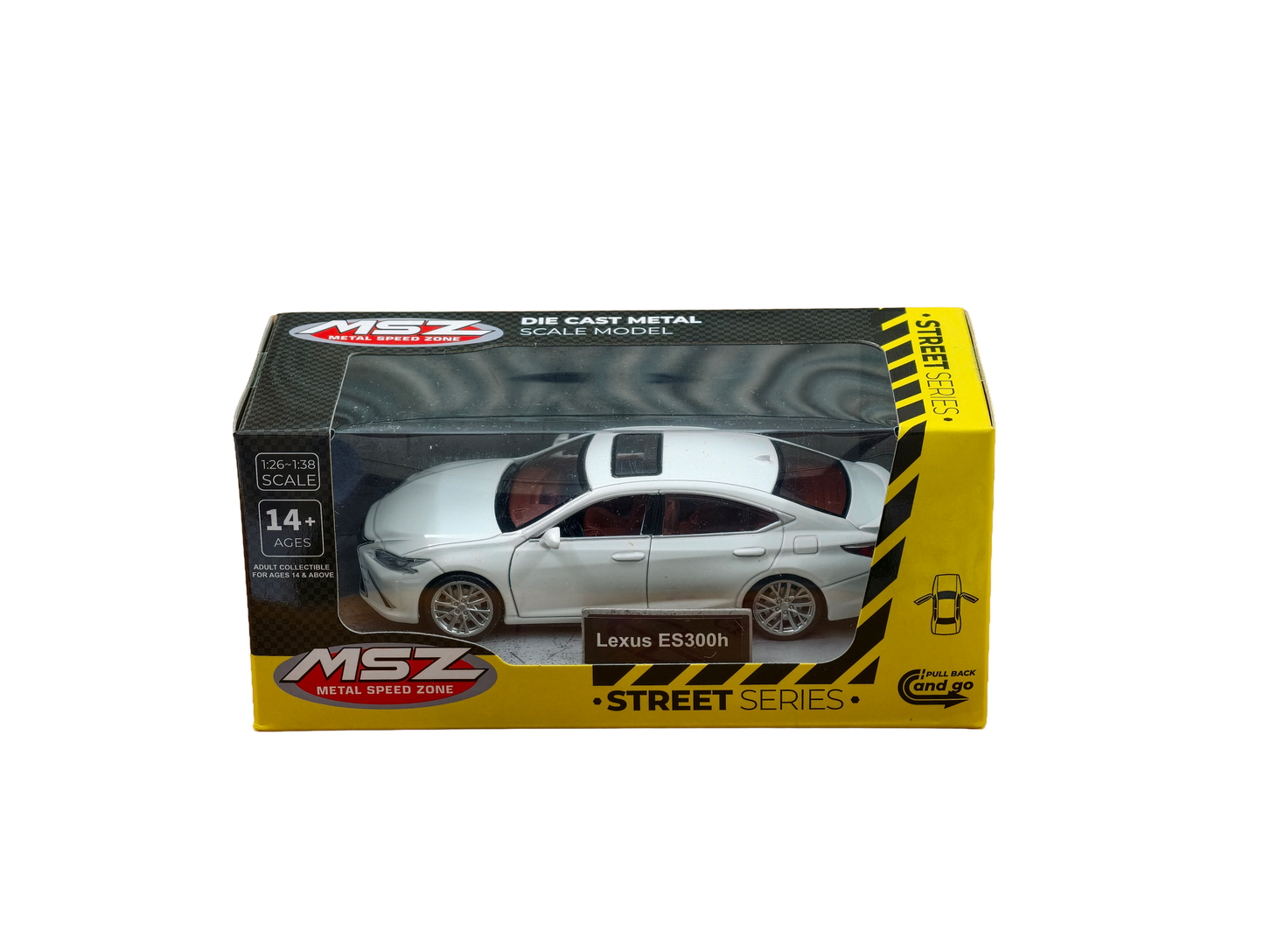 Lexus ES300h White 1:32 MSZ