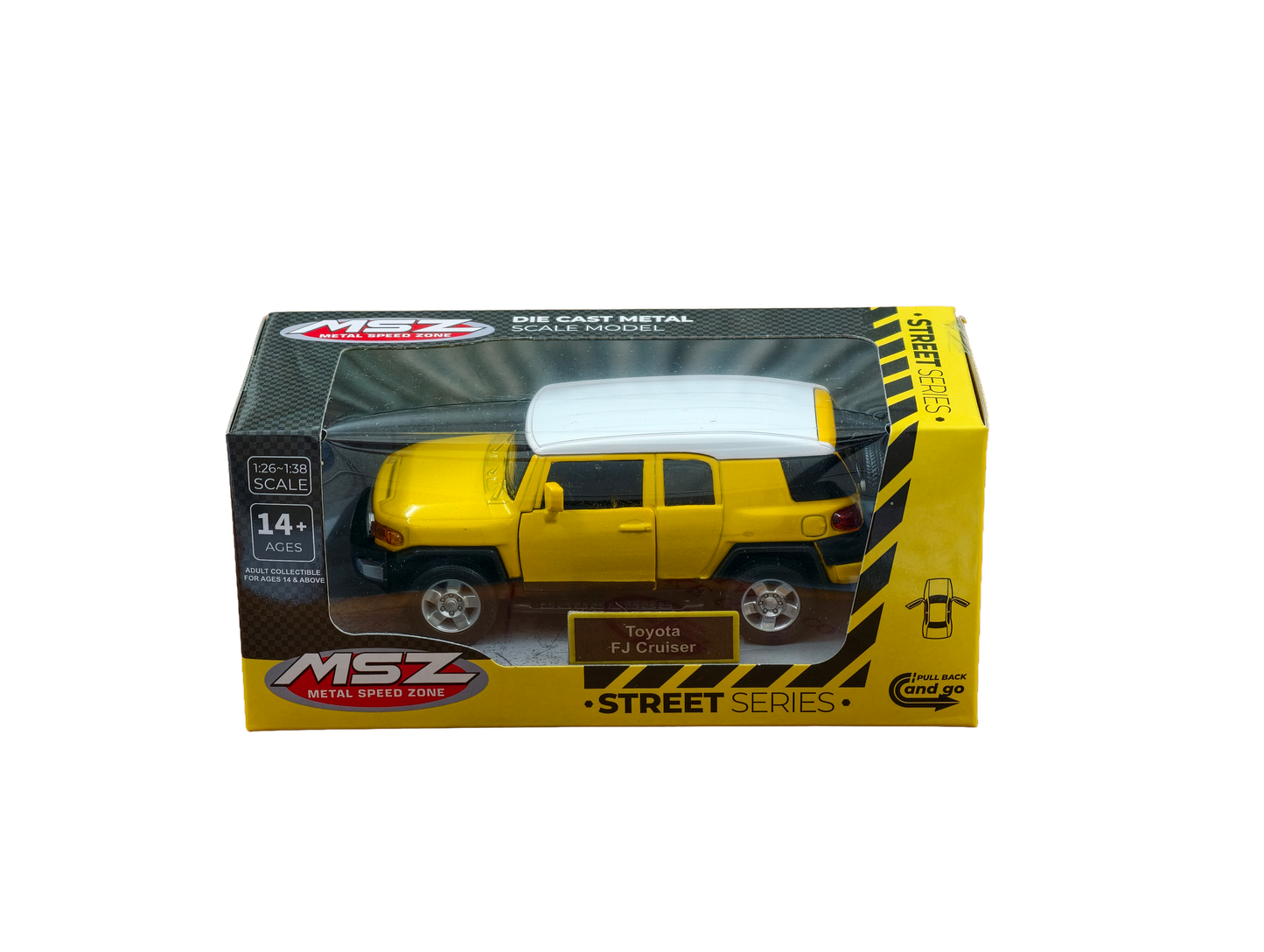 Toyota FJ Cruiser Yellow 1:32 MSZ