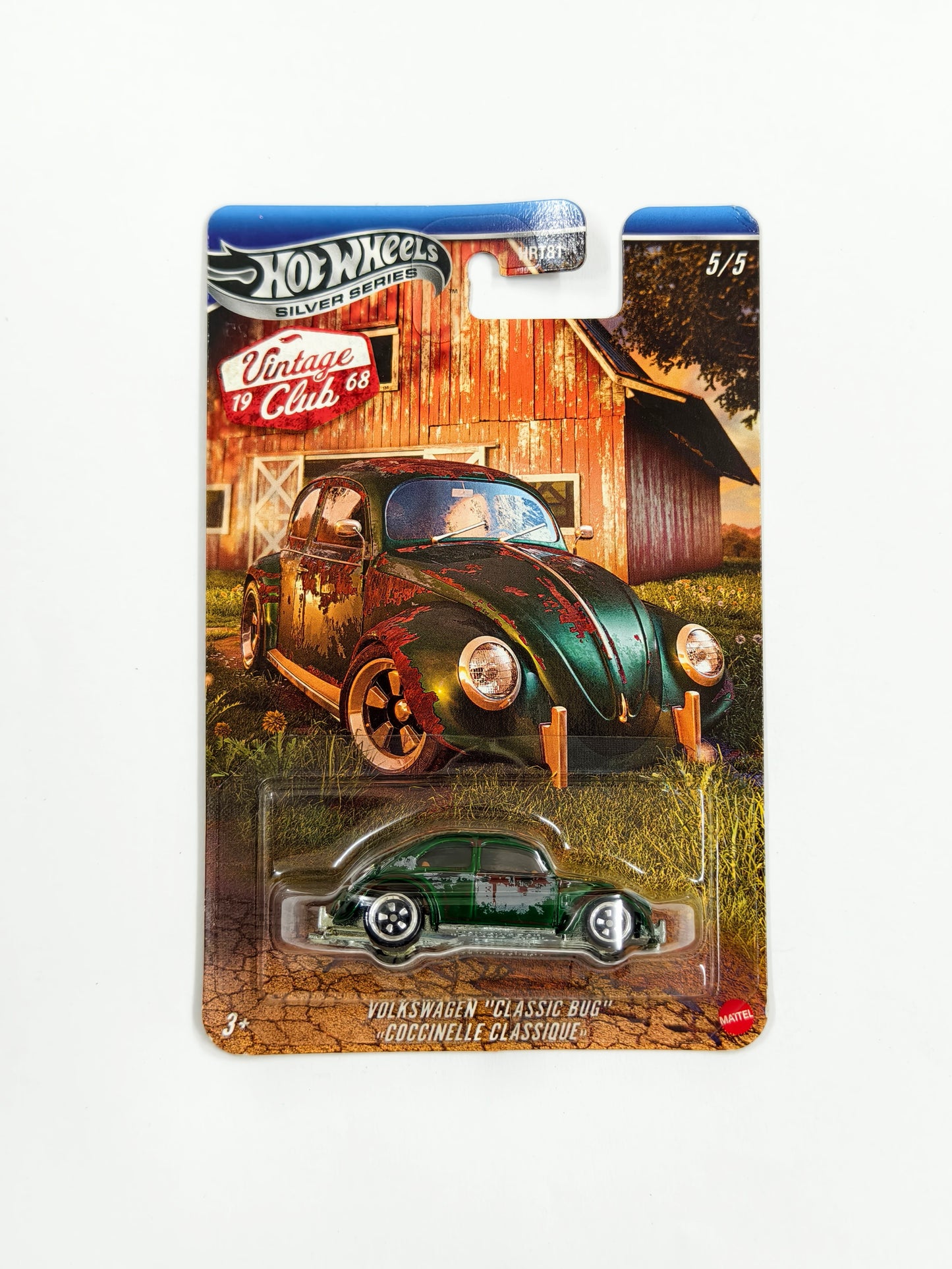 Volkswagen "Classic Bug" Metallic Green Silver Series Vintage Club
