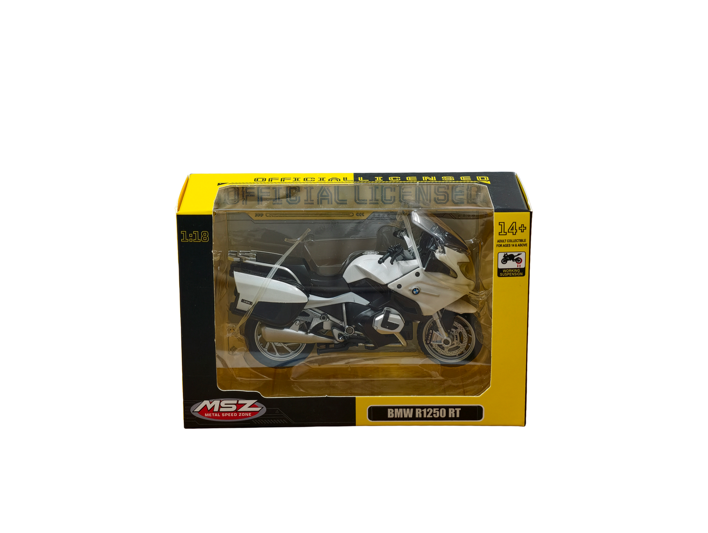 BMW R1250 RT White 1:18 MSZ
