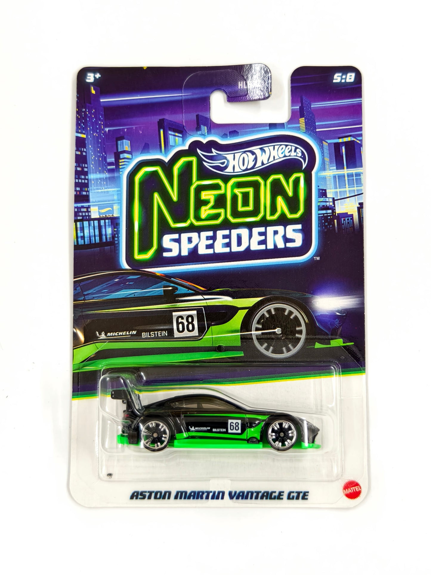 Aston Martin Vantage GTE Black Neon Racers
