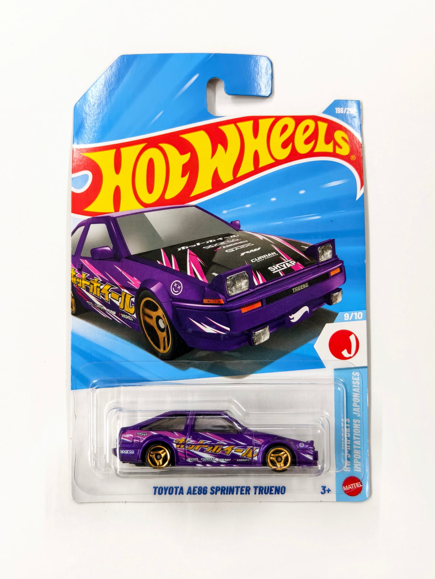 Toyota AE86 Sprinter Trueno Purple