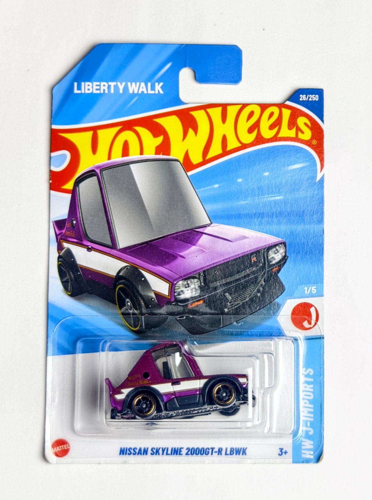Nissan Skyline 2000GT-R LBWK Tooned Pruple