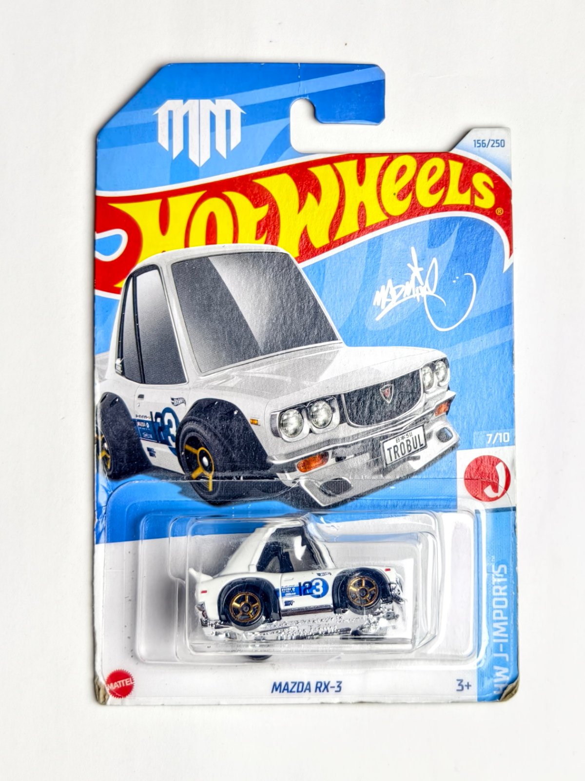 Mazda RX-3 Tooned White