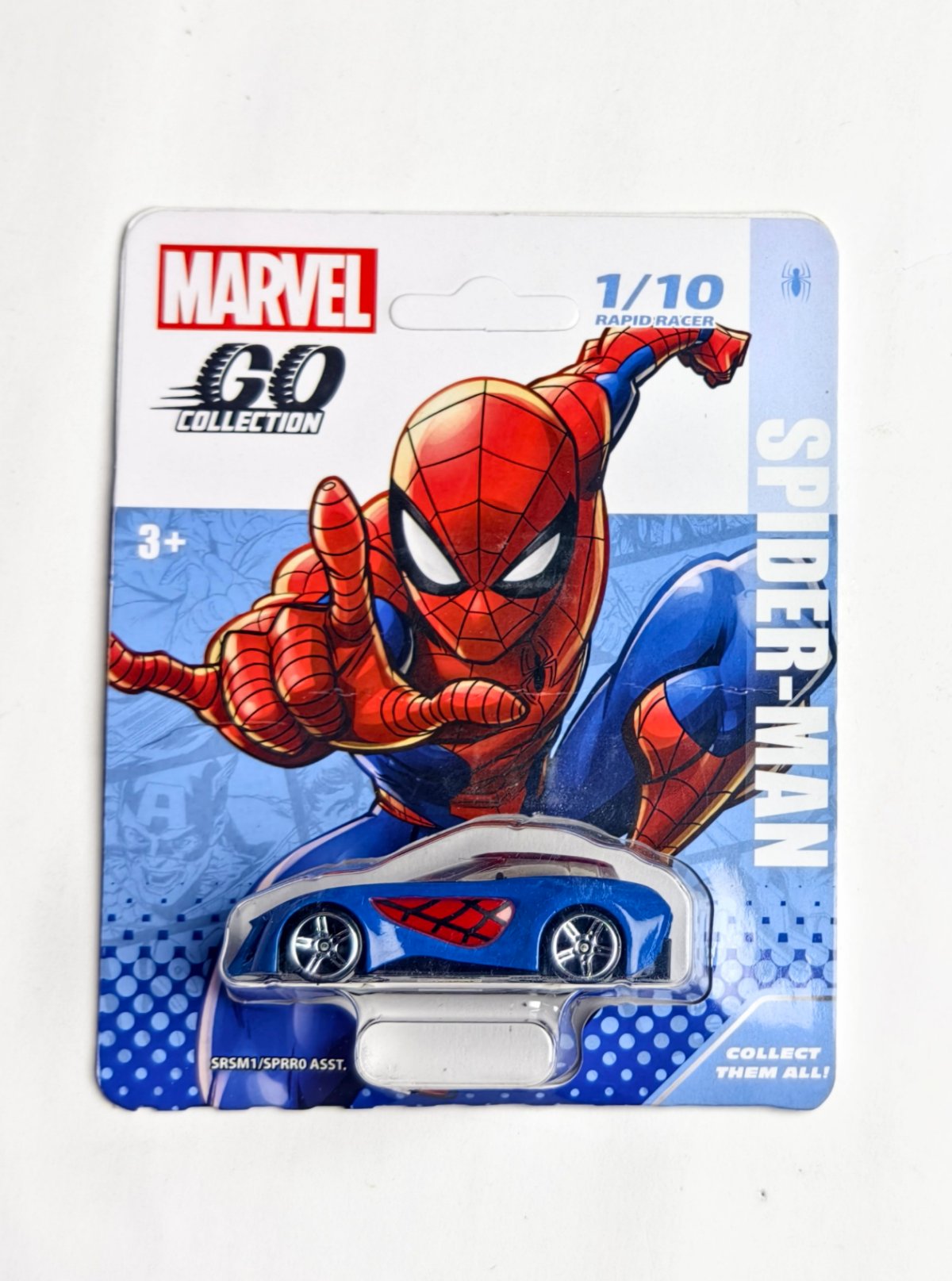 Spider-Man Rapid Racer 01/10 Marvel Go
