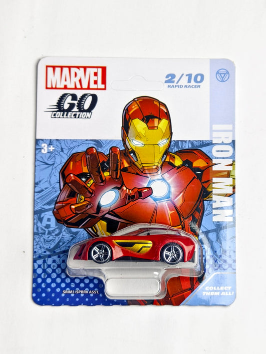Iron Man Rapid Racer 02/10 Marvel Go