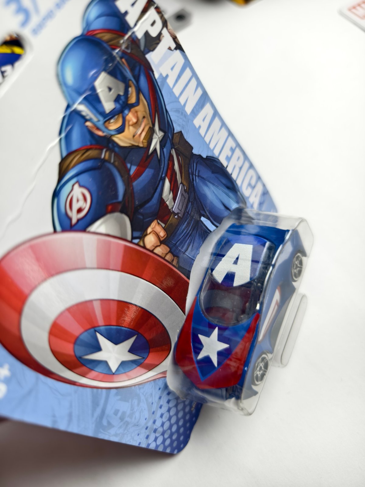 Captain America Rapid Racer 03/10 Marvel Go