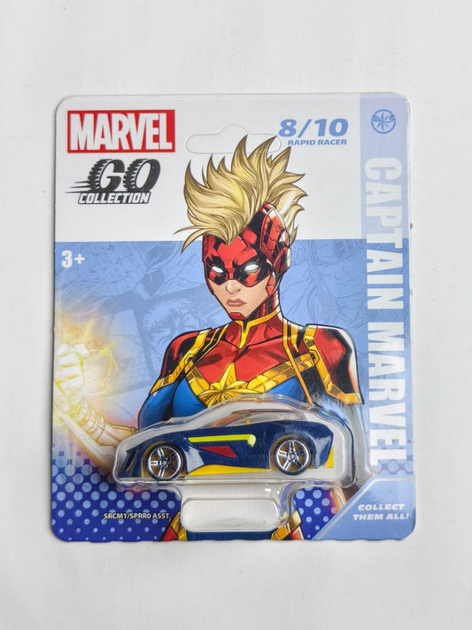 Captain Marvel Rapid Racer 08/10 Marvel Go