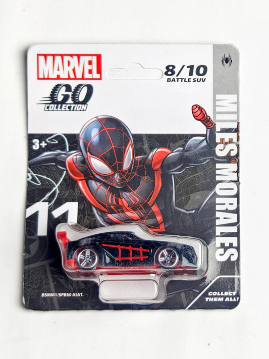 Spider-Man Miles Morales Battle SUV 08/10 Marvel Go