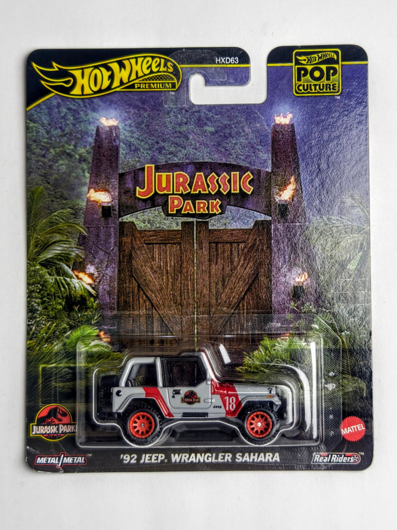 '92 Jeep Wrangler Sahara Jurassic Park Pop Culture Set