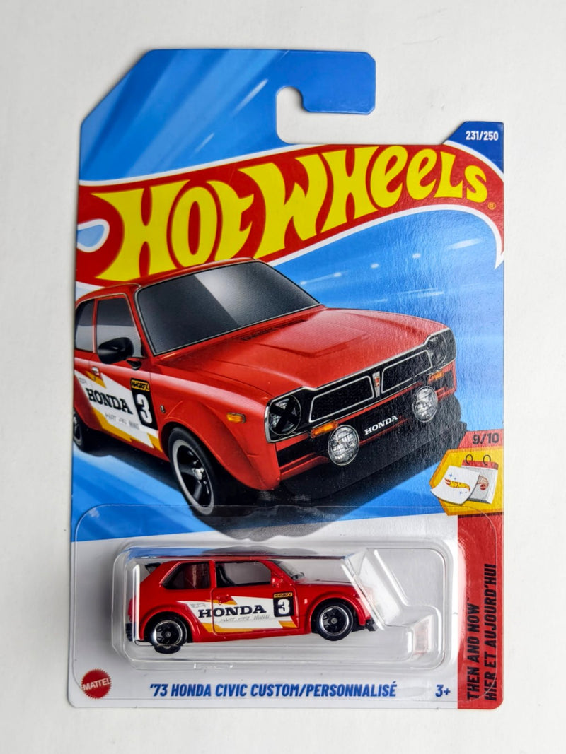 '73 Honda Civic Custom Red