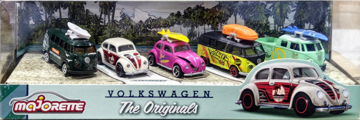 Volkswagen Originals 5 Pack Majorette