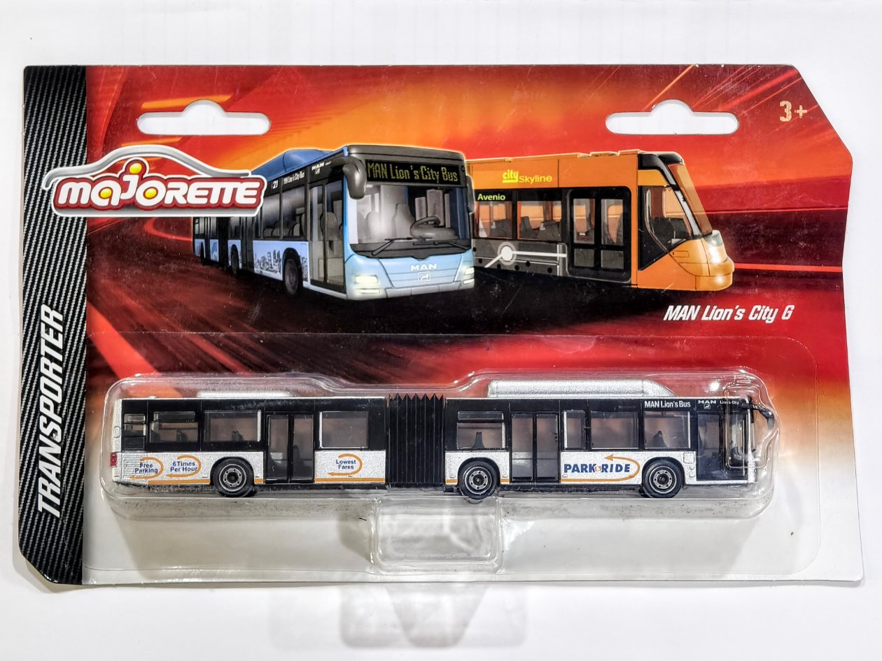 MAN Lion's City G Bus White Transporter