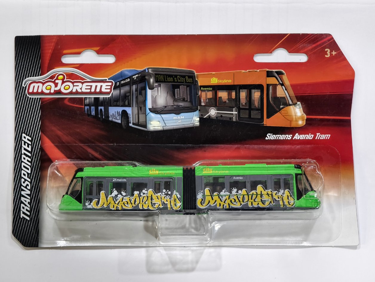 Siemens Avenio Tram Green Transporter