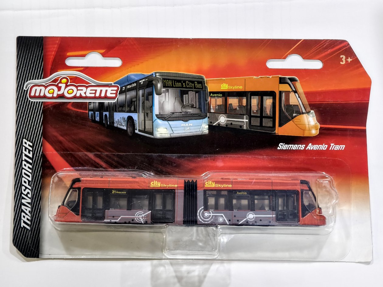 Siemens Avenio Tram Red Transporter