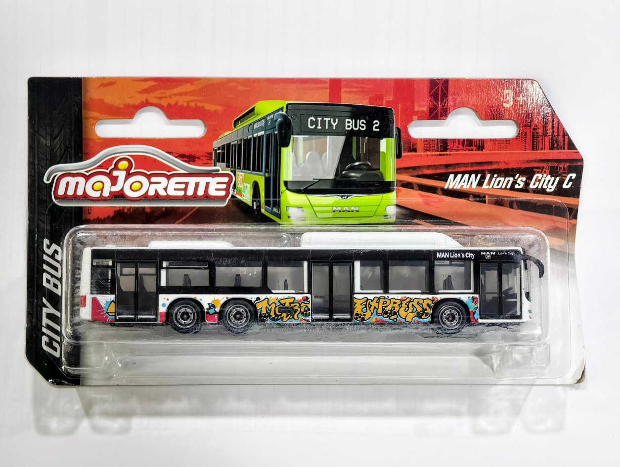 MAN Lion's City C Bus White Transporter