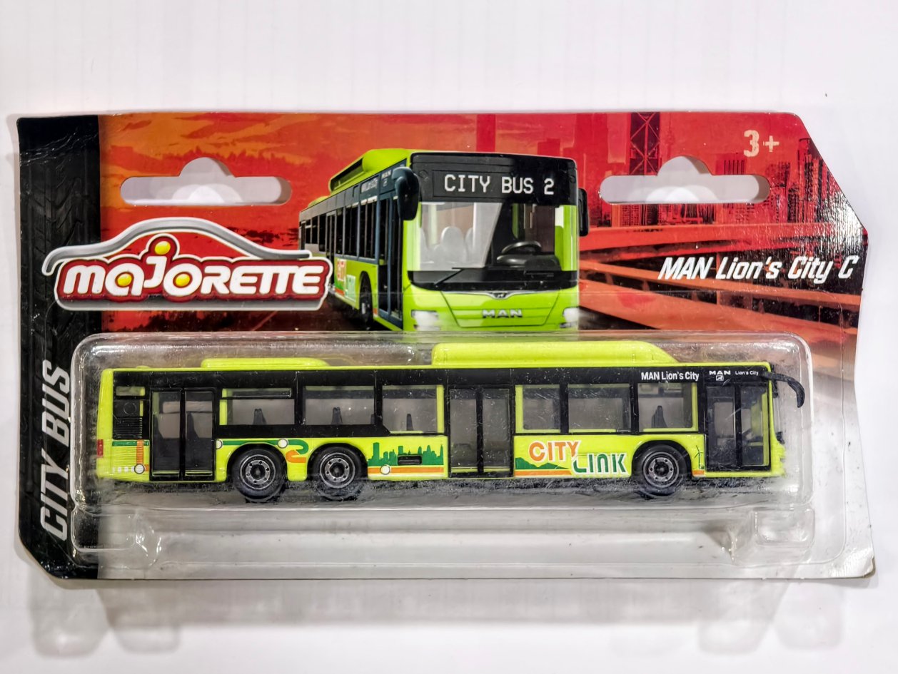 MAN Lion's City C Bus Yellow Transporter