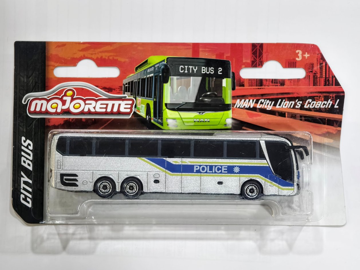 Man Lion's City Coach L Silver Transporter