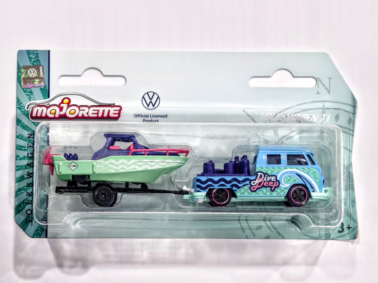 Volkswagen T1 Van with Boat