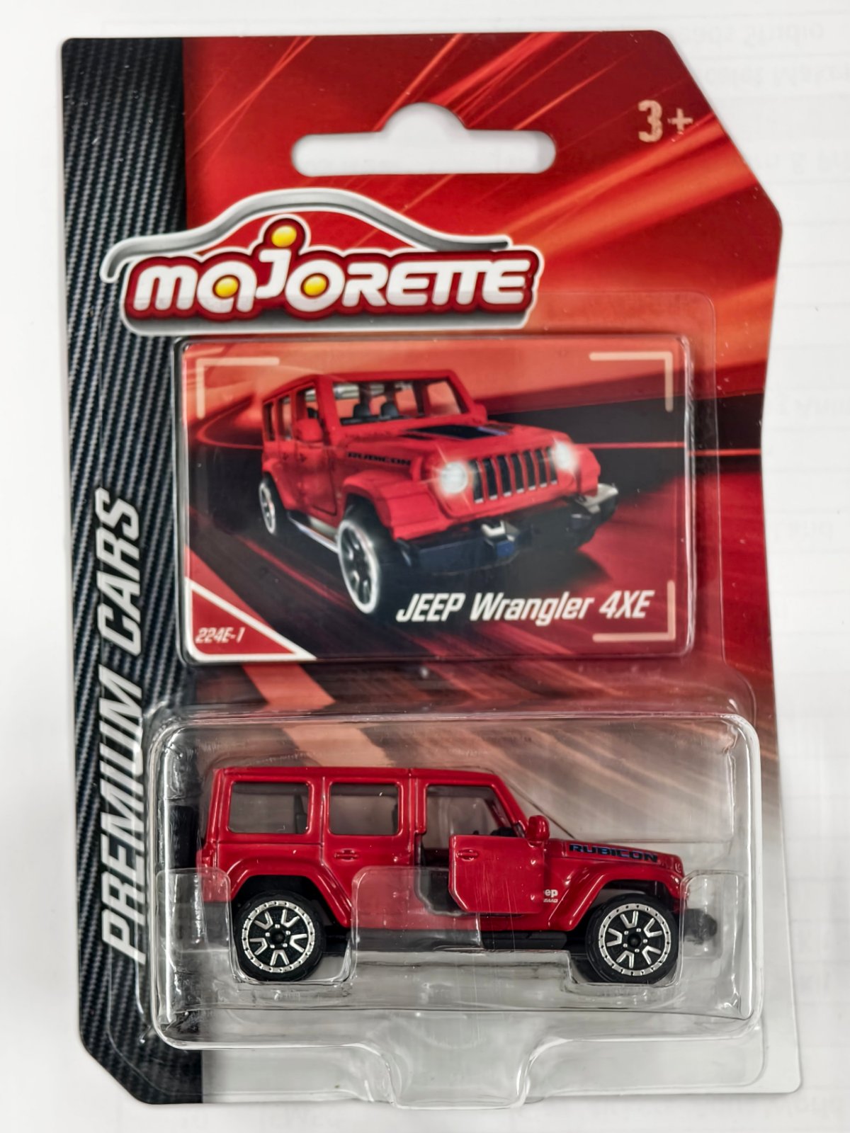 Jeep Wrangler 4XE Red Premium Cars Series