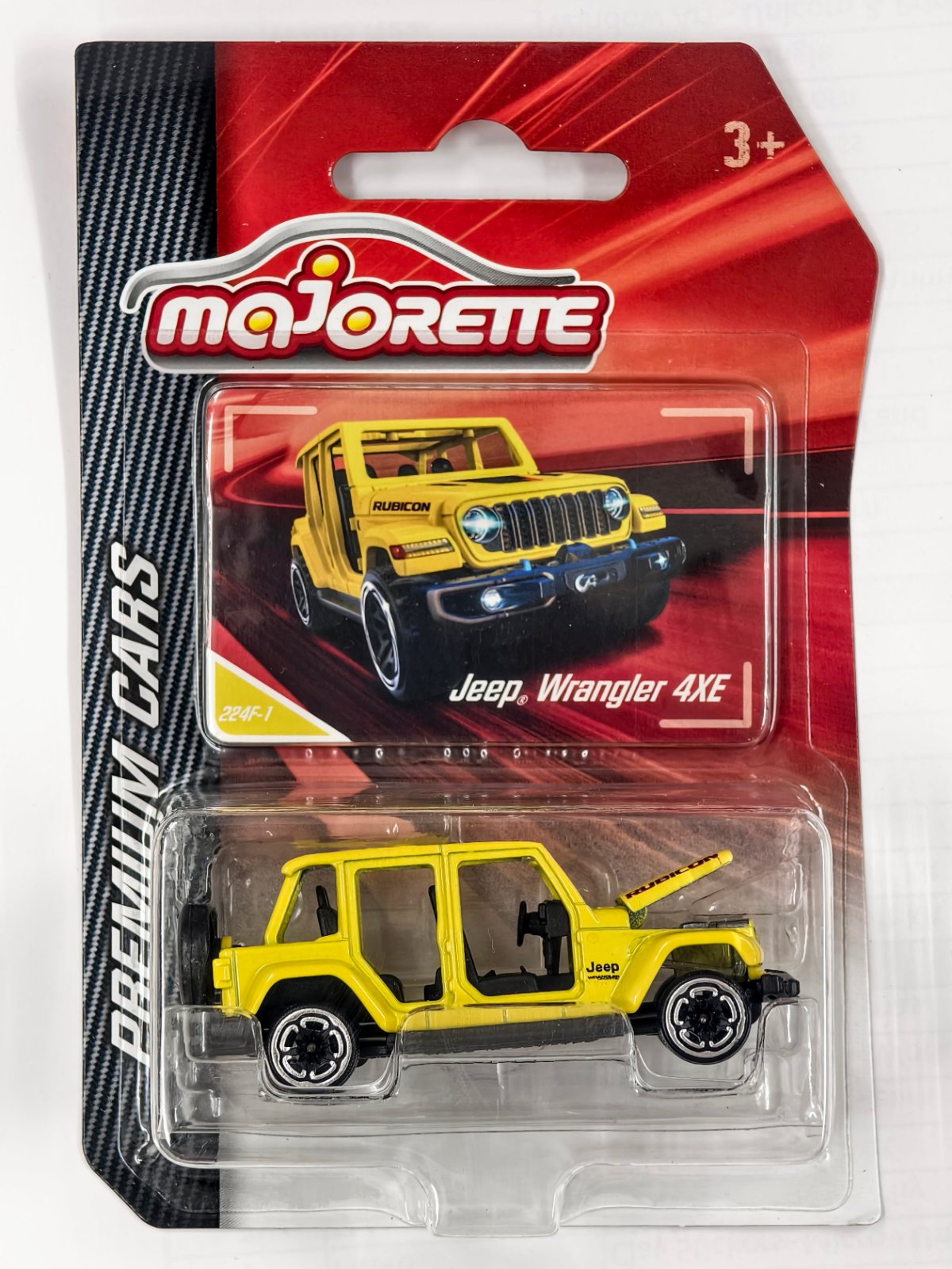 Jeep Wrangler 4XE Yellow Open Premium Cars Series