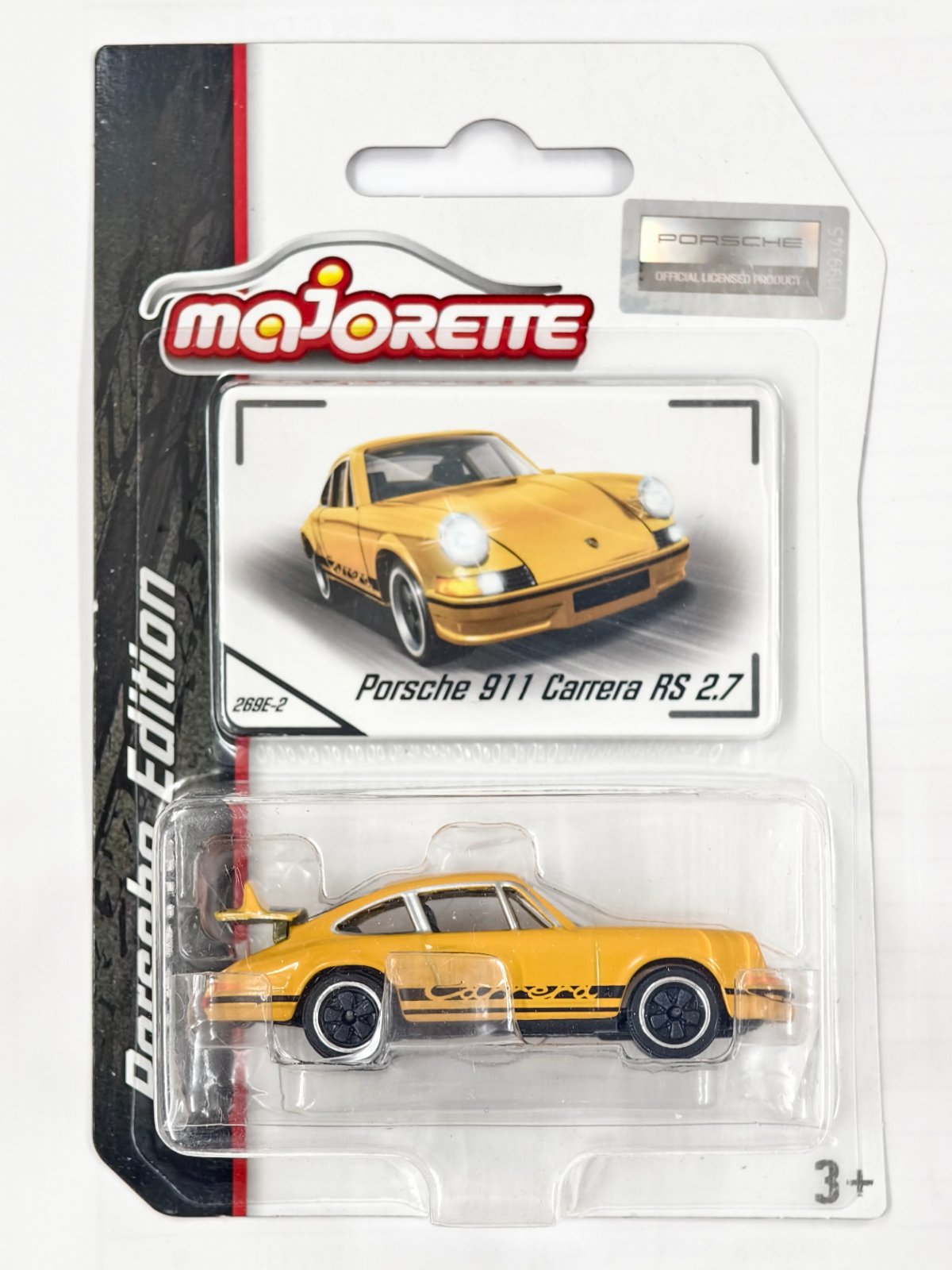 Porsche 911 Carrera RS 2.7 Yellow Porsche Edition Series