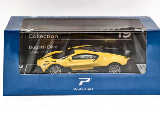 Bugatti Divo (Jaune Soufre - Yellow) 1:64